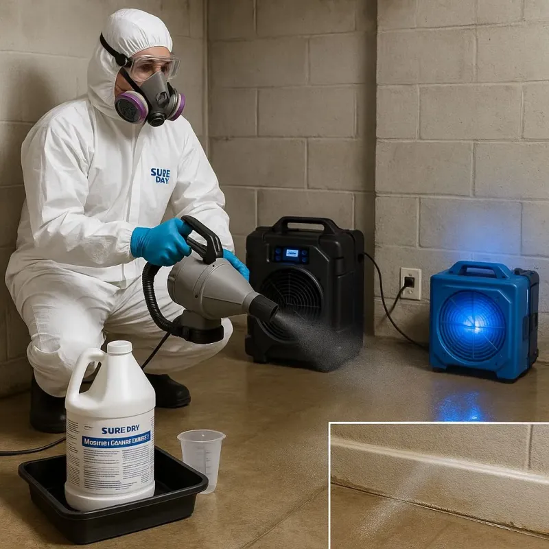 Sanitization and Odor Removal process in Azalea Park, FL